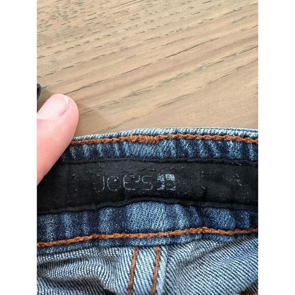 Joes Boys Medium Wash Adjustable Waist Denim Distressed Skinny Jeans Size 6 - Picture 7 of 10